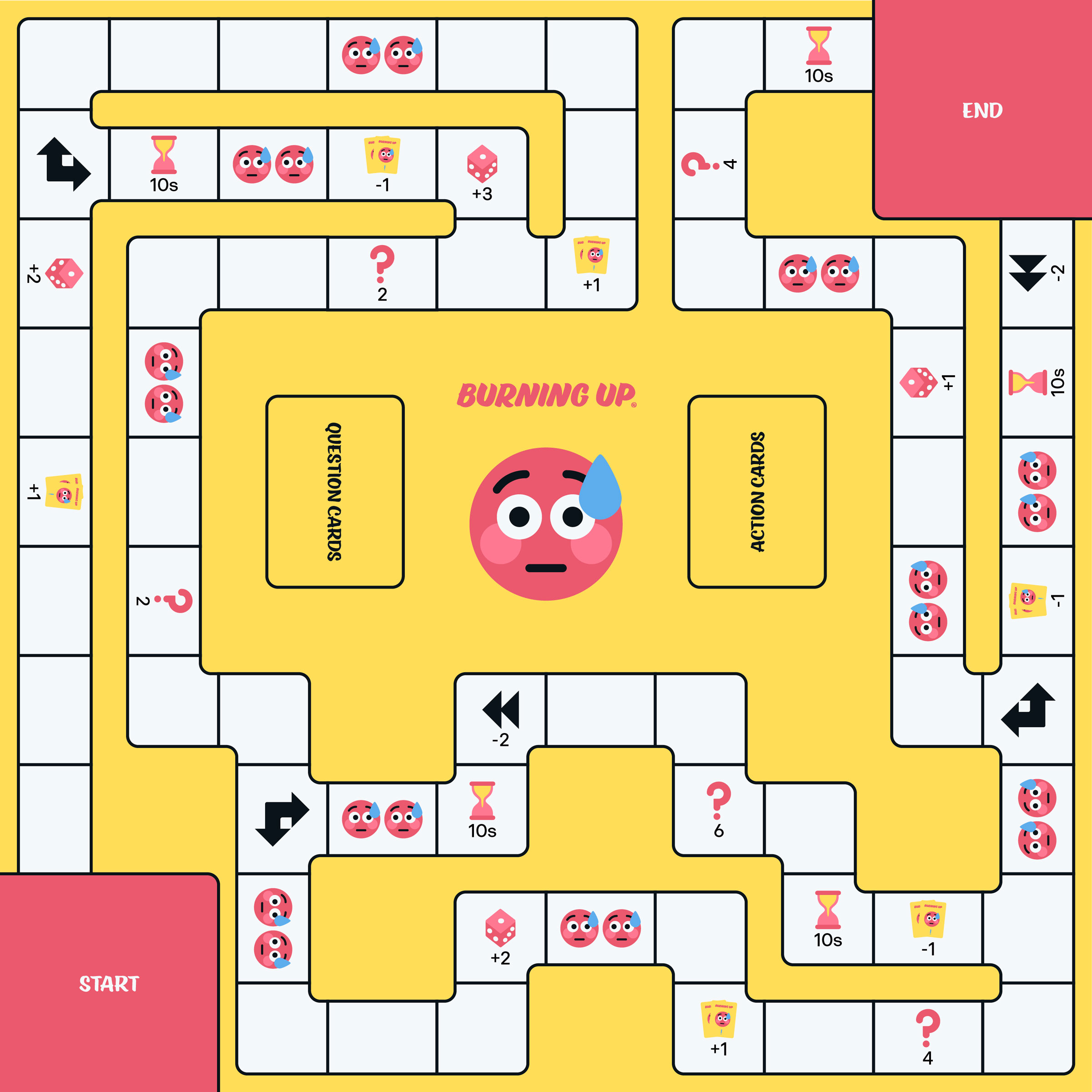 Game board, long side