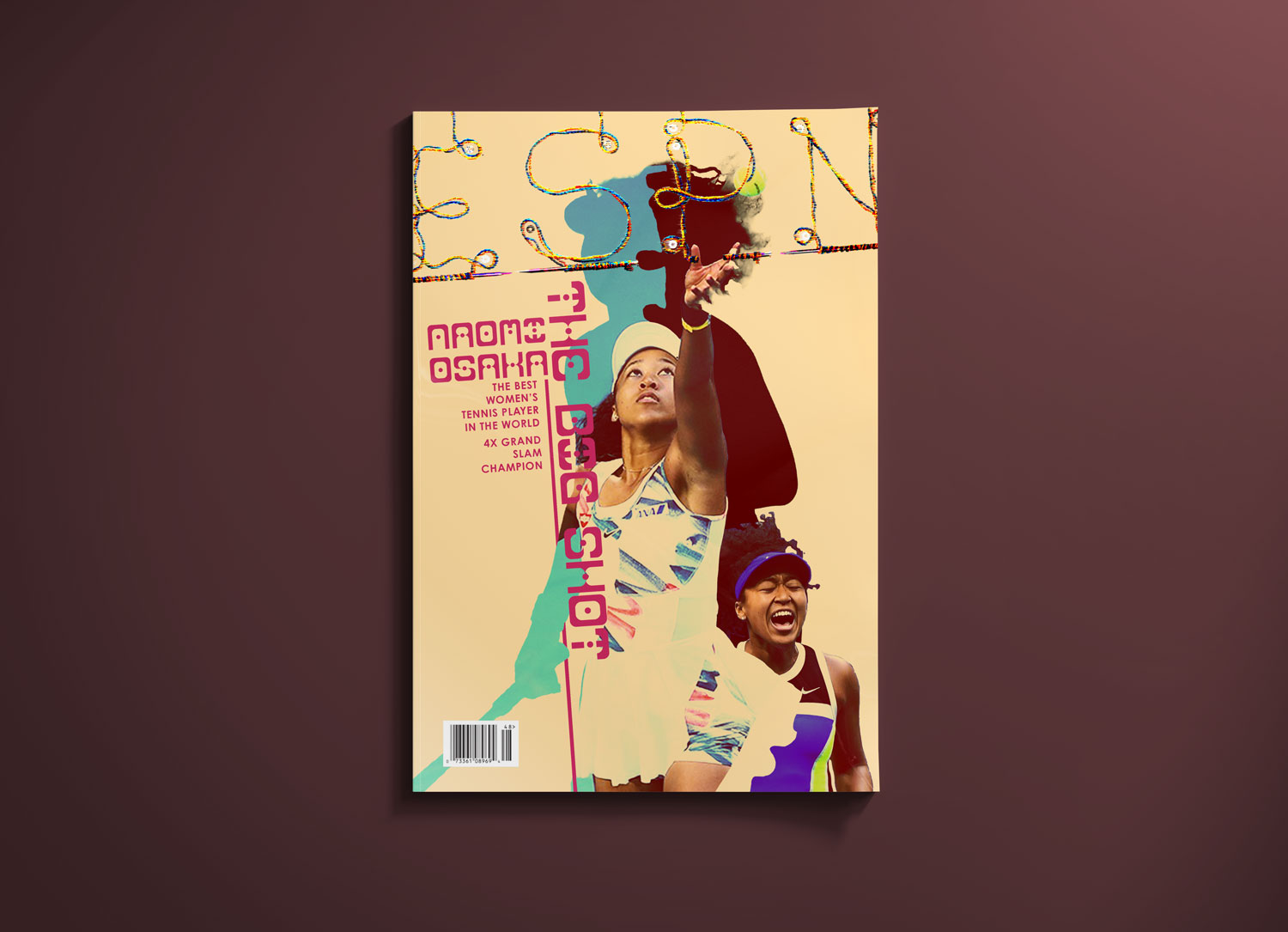 ESPN cover featuring Naomi Osaka